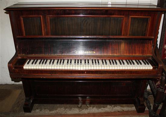 Bechstein upright piano(-)